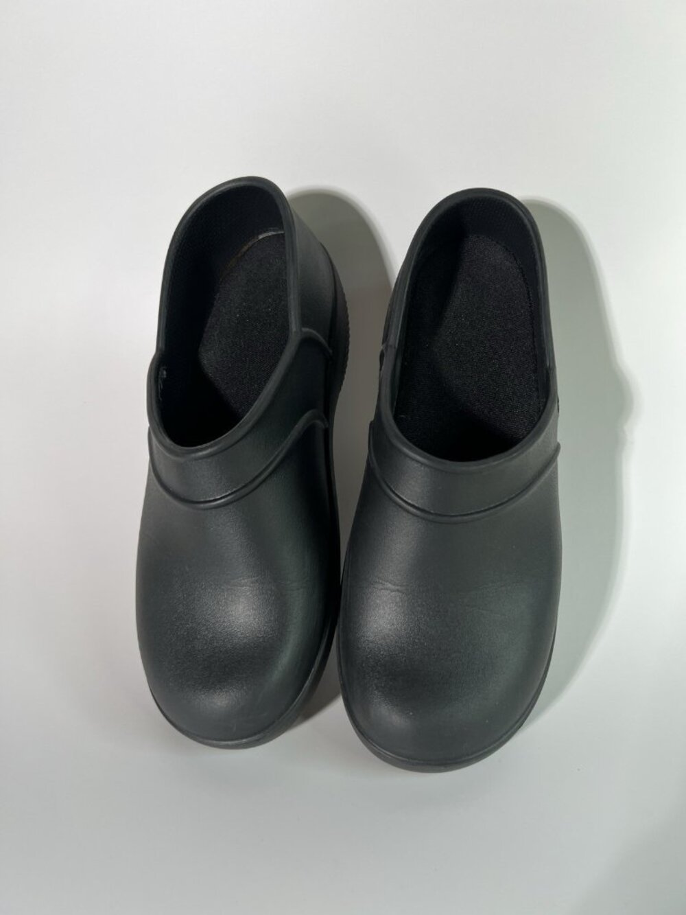 Crocs Neria Womens Size 8 Black Lightweight Comfort Work Clogs - Picture 6 of 9